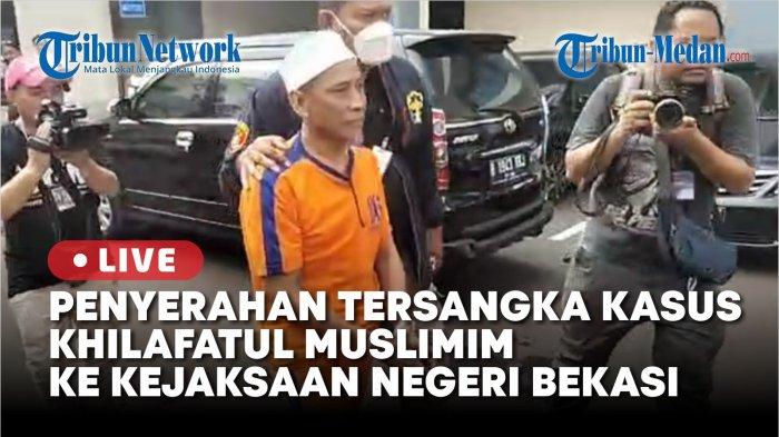10 Tersangka Khilafatul Muslimin Diserahkan ke Kejaksaan Negeri Bekasi, Dikawal Ketat Polisi