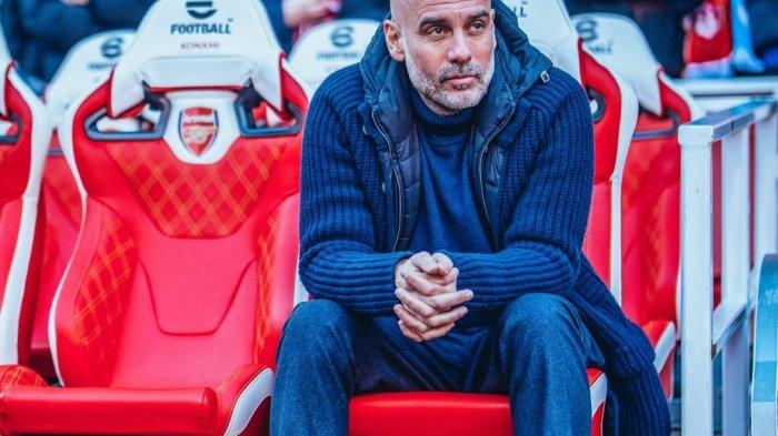 Pelatih Manchester City, Pep Guardiola.