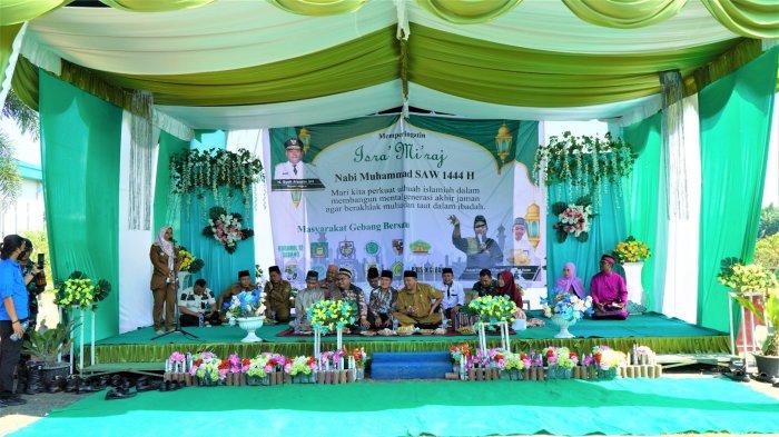 Hadiri Isra Mi'raj di Gebang, Plt Bupati Afandin Dapat Dukungan Pimpin Langkat Hingga Tahun 2029
