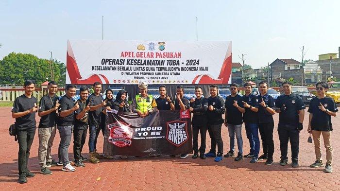 Perkuat Komitmen Cari_aman, Komunitas Motor Honda Meriahkan Gebyar Keselamatan Berlalu Lintas 2024