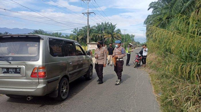 Polres Palas Tegur 36 Warga yang Tak Patuhi Prokes saat Keluar Rumah