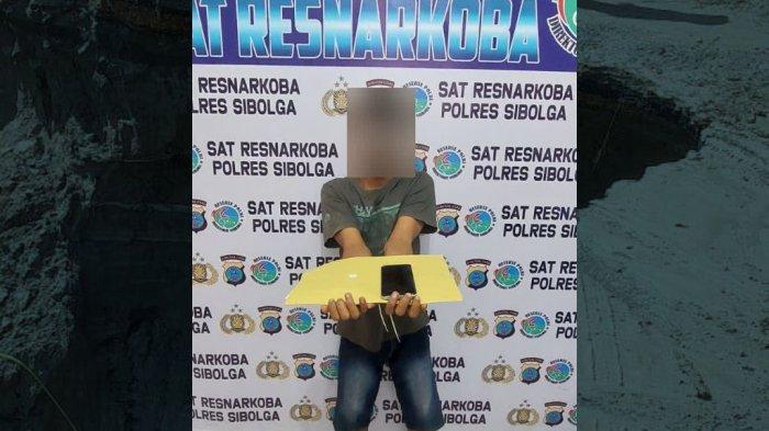 Polsek Sibolga Selatan Ciduk Residivis Narkoba di Perumahan Marison Pandan