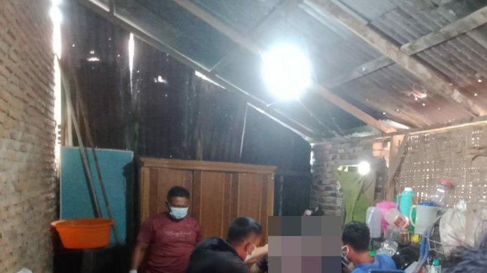 WARGA Dusun Mulya Bakti Stabat Dibuat Geger, Seorang Pria Ditemukan Tewas Tergantung