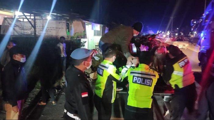 RAZIA Balap Liar, Polres Tanah Karo Amankan Belasan Sepeda Motor