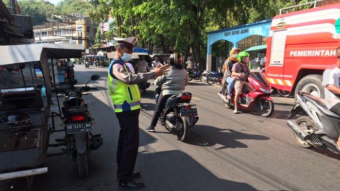 Seluruh Personil Polres Sibolga ke Jalan Tegakkan Aturan Untuk Kenyamanan Pengguna Jalan