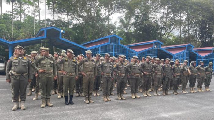 Satpol PP Deli Serdang Ngeluh Dilibatkan Pertandingan PSMS tapi Uang Tambahan Tak Dibagi Merata