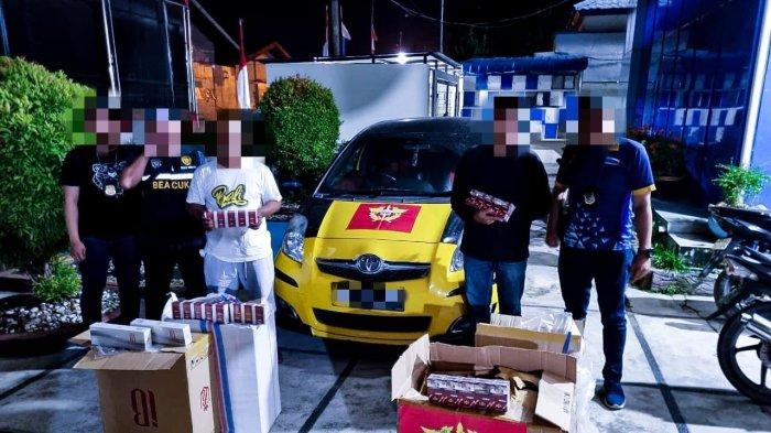 LAGI, Puluhan Batang Rokok Ilegal Diamankan Petugas Bea Cukai Teluk Nibung