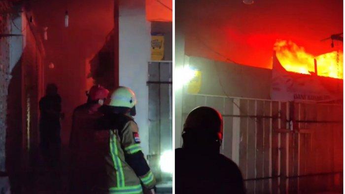 BREAKING NEWS: 5 Kios di Pusat Pasar Medan Ludes Terbakar, Tak Ada Korban Jiwa