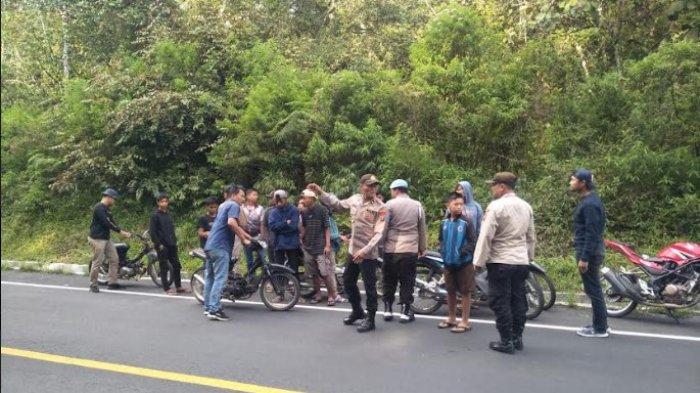 Lima Sepeda Motor dengan Knalpot Blong Diamankan, Diduga hendak Dipakai untuk Balap Liar