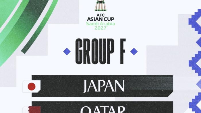 PIALA ASIA 2027 - Timnas Indonesia tergabung dalam Grup F di Piala Asia 2027 yang akan bersaing dengan Jepang, Qatar dan Thailand.