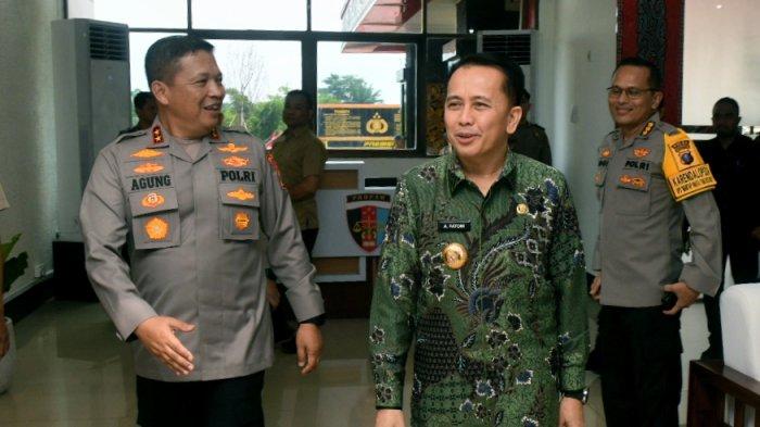 Bertemu Kapolda Sumut, Agus Fatoni Kerja Cepat Dilantik: Nanti Malam Rapat Bahas PON 2024