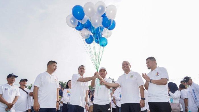 Ikut Gathering dan Outbound Pegawai Perumda Tirtanadi, Pj Gubernur: Loyalitas Harus Tinggi