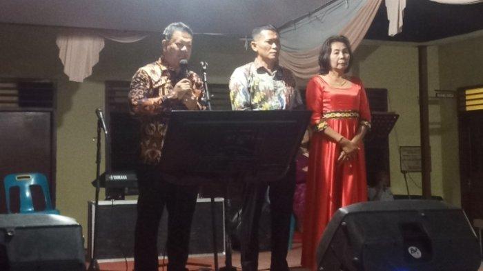 Polsek Balige Gelar Acara Pelepasan Purna Bhakti Kapolsek dan Kanit Reskrim