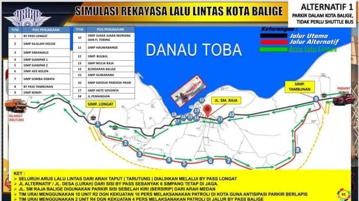 Selama Even Aquabike di Dairi, Jalur Silalahi-Merek Ditutup Sementara, Diarahkan ke Jalur Lae Pondom