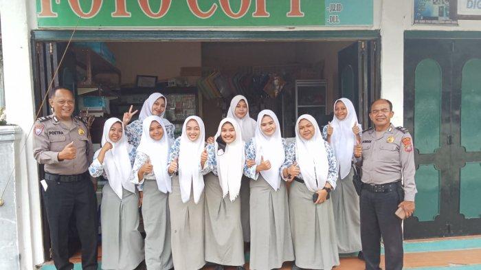 Police Go To School di SMK Negeri 3 Tebingtinggi, Edukasi Siswa taat Aturan Berkendara