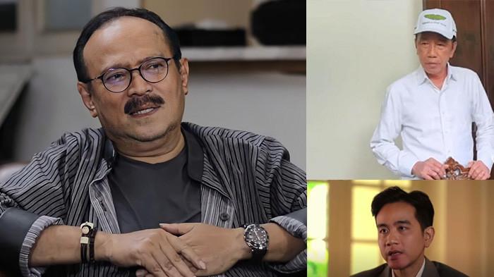 Politikus dan budayawan Eros Djarot  (kiri) ikut berkomentar soal ijazah Joko Widodo (Jokowi) dan Wakil Presiden Gibran Rakabuming Raka. Eros mengungkapkan keheranannya atas sulitnya Jokowi dan Gibran menunjukkan ijazah mereka ke publik. (Kolase Istimewa)