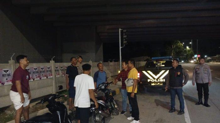 Antisipasi Geng Motor Berkeliaran, Razia Polres Langkat Jaring 4 Remaja Bawa Senjata Tajam