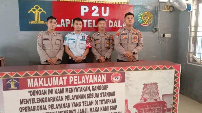 Cegah Potensi Gangguan Keamanan, Polres Nias Selatan Patroli Sambang di Lapas Teluk Dalam