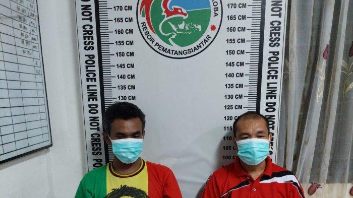 Sat Narkoba Polres Pematang Siantar Tangkap 2 Penjual Sabu dan Ganja