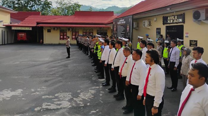 Upacara Hari Sumpah Pemuda di Polres Sibolga Berlangsung Khidmat, Penuh Semangat Kebangsaan