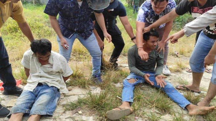 Sarang Judi dan Narkoba Desa Patumbak II Digerebek Polisi, 8 Pelaku Diamankan