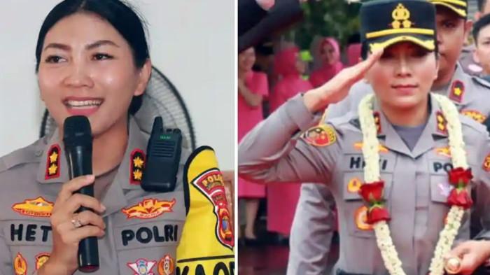 Polwan Heti Kapolres Lampung Timur