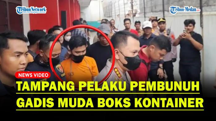 Pra Rekonstruksi Pembunuhan Gadis Muda Dalam Boks Kontainer, Satu Pelaku Dihadirkan