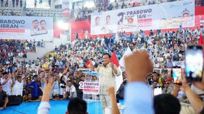 Jumlah Massa Tembus 58 Ribu, TKD Sumut Sebut Prabowo Makin Dicintai Rakyat