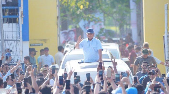 Hadiri Konser Indonesia Maju, Prabowo Ucapkan Duka Cita Wafatnya Ketua DPRD Sumut
