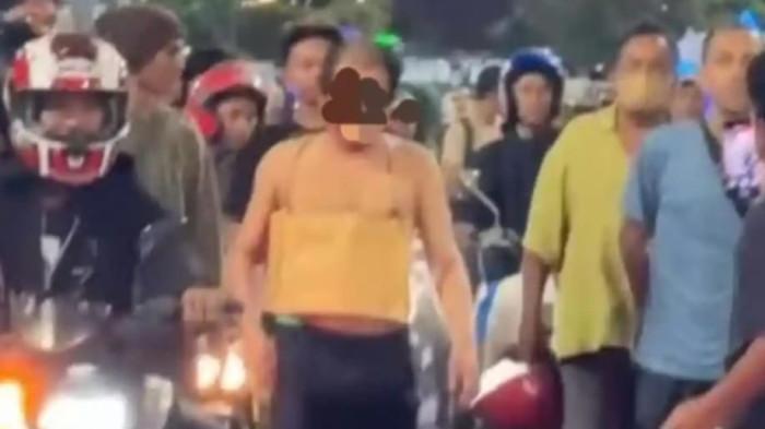 NASIB Pria Inisial J Penipuan Kerja di PT Freeport, Diarak di Jalanan Tegal Sampai Kantor Polisi