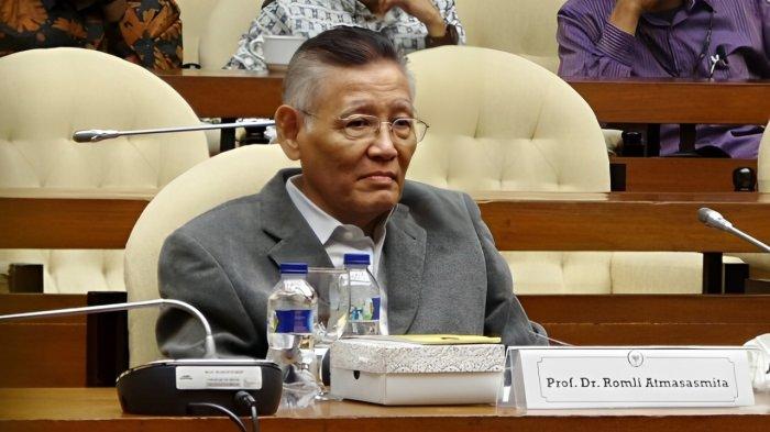Profil dan Biodata Prof Romli Atmasasmita, Guru Besar Bidang Hukum yang Pernah Divonis Kasus Korupsi