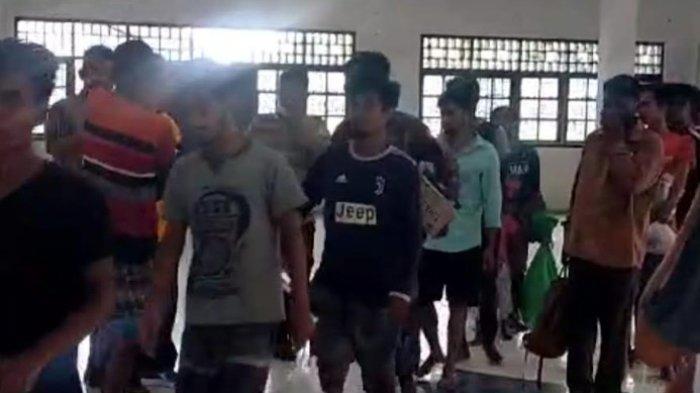 Puluhan Pengungsi Rohingya Dipindahkan dari Desa Kwala Langkat setelah Ada Penolakan dari Warga