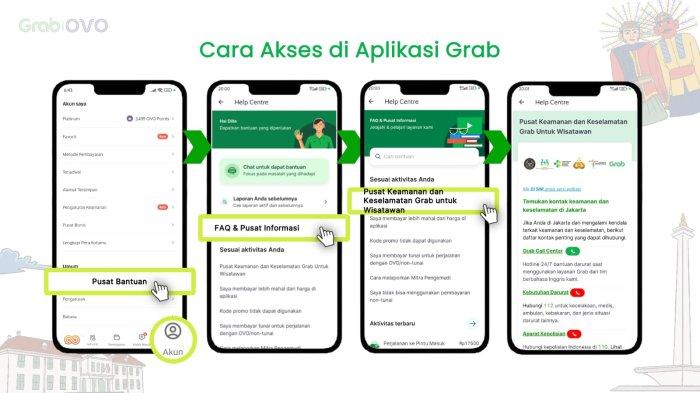 Pusat Keamanan dan Keselamatan Grab untuk Wisatawan atau Grab Tourism Safety & Security Center