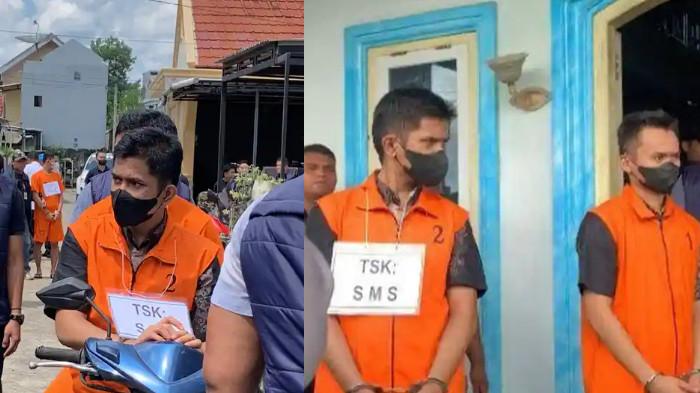 REKONSTRUKSI 2 Polisi Rudapaksa Remaja di Jambi, Sempat Diingatkan Rekan: Samping Rumah Kami Masjid