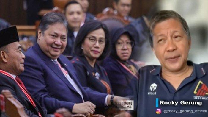 ROCKY GERUNG: Ada Ketidakjujuran dari Keterangan 4 Menteri di MK, Harapkan Putusan MK Revolusioner