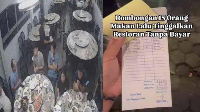 ROMBONGAN Berbaju Dinas Satpol PP Balik ke Resto Usai Viral, Kuak Alasan Pulang tak Bayar Makanan