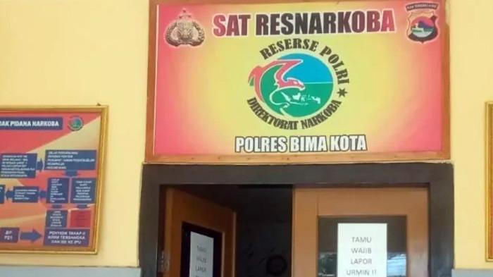 RUANGAN KASAT NARKOBA POLRES BIMA KOTA