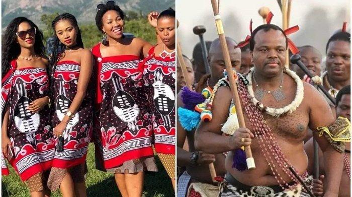 Raja Mswati III Boyong 15 Istri dan 100 Pelayan Liburan ke Dubai UEA.