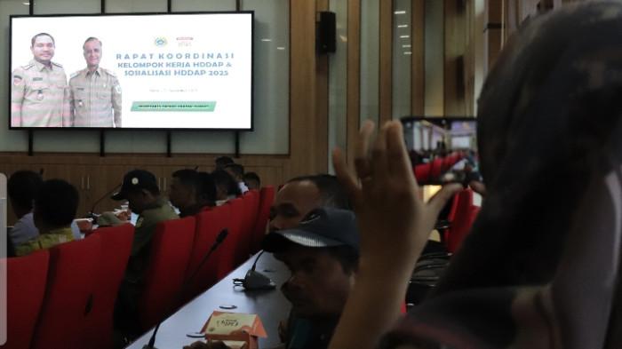 Rakor Pokja Kementan Pakpak Bharat