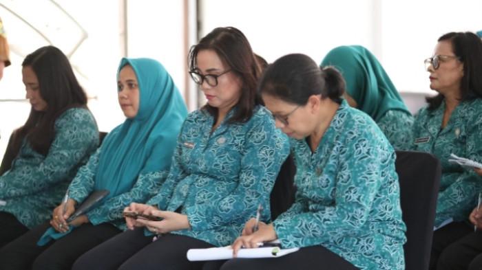 Rapat evaluasi Tp PKK Pakpak terbaru