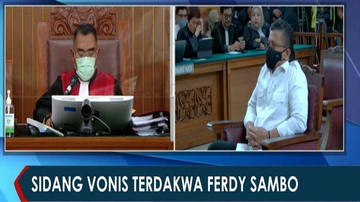 SIDANG Vonis Ferdy Sambo: Hakim Ungkap Ada Upaya Pembenaran Pembenaran Bunuh Brigadir J