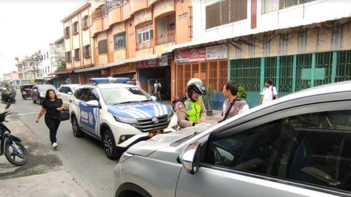 Puluhan Pengendara Motor dan Pengemudi Mobil Terkena Tilang di Asahan saat Razia, Didominasi Ibu-ibu
