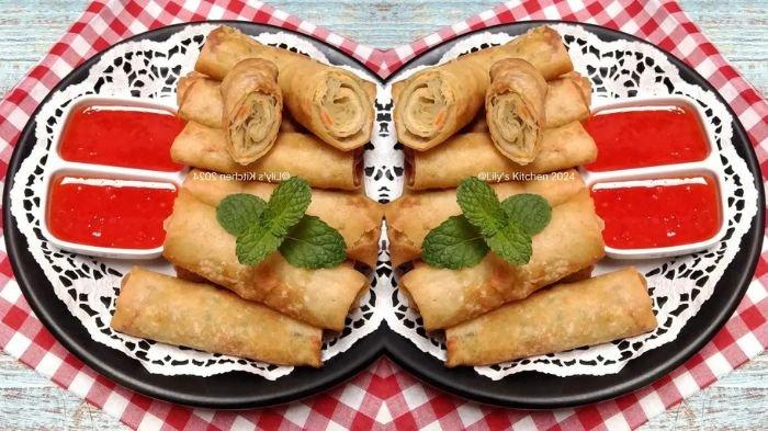 Resep Lumpia Ayam Gulung, Sajian Istimewa Pendamping Teh dan Kopi di Sore Hari