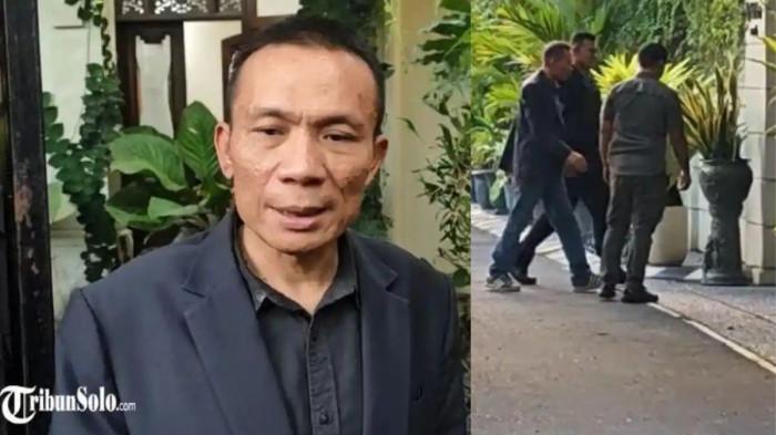 RISMON BERTEMU JOKOWI - Rismon Sianipar bersama pengacaranya, Jahmada Girsang, mendatangi kediaman Jokowi di Solo, Jawa Tengah (Jateng) pada Kamis (12/3/2026) sore. Rismon minta maaf terkait tudingan ijazah palsu Jokowi