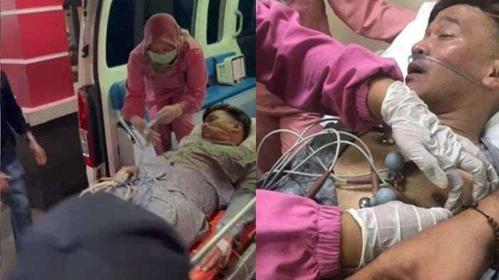 Ruben Onsu Sakit Apa? Tim Medis Pasang EKG di Tubuh Suami Sarwendah, Dilarikan Naik Ambulans