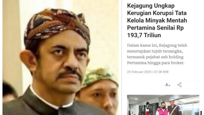 ANAK SUDAH TERSANGKA: Kejaksaan Agung (Kejagung) menggeledah rumah dan kantor taipan minyak Muhammad Riza Chalid, Selasa (25/2/2025). Lokasi penggeledahan berada di sebuah kantor di Lantai 20 Plaza Asia Jalan Jenderal Sudirman, Jakarta Pusat dan satu rumah di Jalan Jenggala 2, Kebayoran Baru, Jakarta Selatan. Penggeledahan dilakukan usai Kejagung menetapkan tujuh orang sebagai tersangka kasus dugaan korupsi tata kelola minyak dan produksi kilang di lingkup Pertamina dan kontraktor yang merugikan negara Rp 193,7 triliun. (Istimewa)