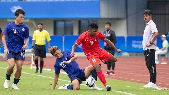 SEDANG BERLANGSUNG Timnas U24 Indonesia Vs Uzbekistan 16 Besar Asian Games, Akses Siara via HP
