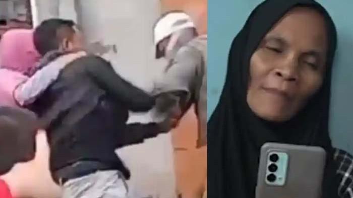 LINMAS DIBACOK - Seorang anggota Linmas Desa Sayang, Kecamatan Jatinangor, Kabupaten Sumedang, dibacok oleh seorang pria yang diduga residivis, Selasa (17/3/2026) sore.