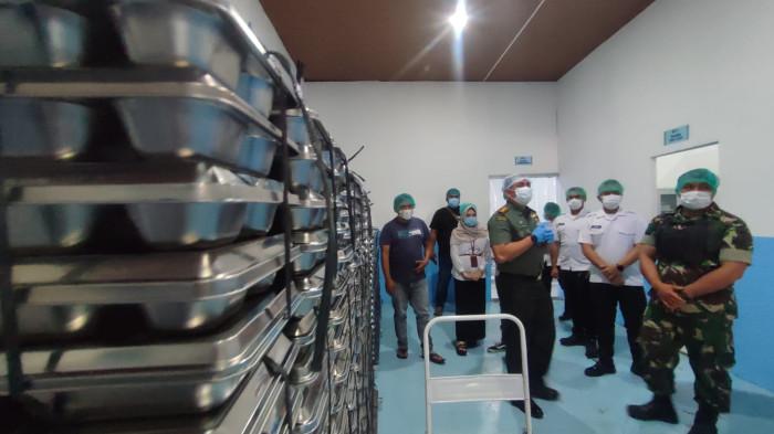 Sidak ke SPPG, Dandim 0205/TK Tekankan Jaga Kebersihan Dapur