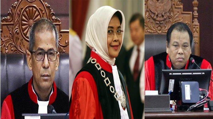 ALASAN Lengkap 3 Hakim MK Nyatakan Dissenting Opinion Putusan Sengketa Pilpres:Pemerintah Tak Netral